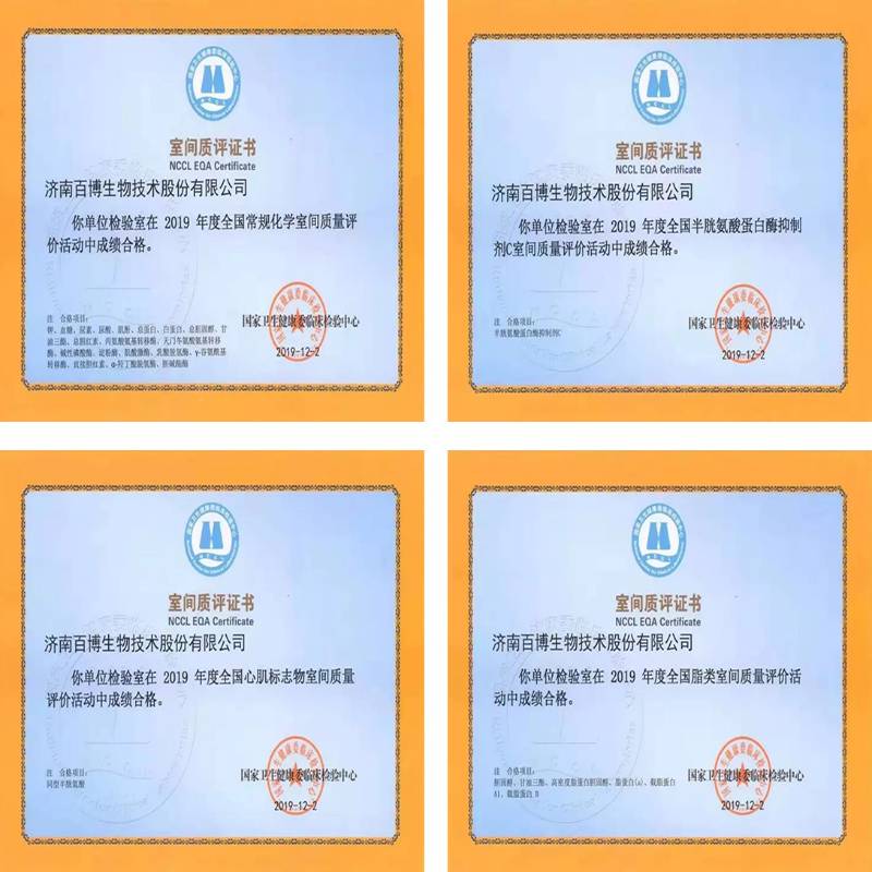 Baibo Biotech đạt được nhiều chứng chỉ đánh giá chất lượng từ Trung tâm Kiểm định Quốc gia năm 2019