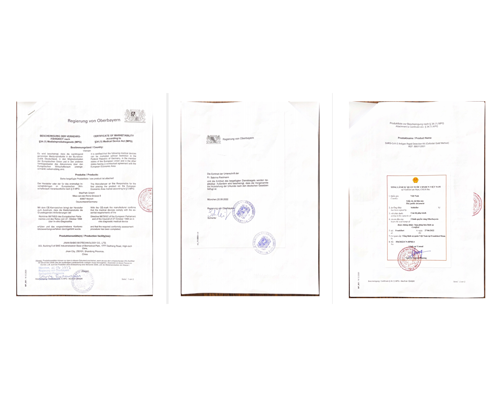 Xin chúc mừng! Bộ Kit phát hiện nhanh kháng nguyên (phương pháp keo vàng) do Babio sản xuất đã được đưa vào Danh sách trắng của Đức, Pháp, Tây Ban Nha và Giấy chứng nhận lưu hành tự do tại Việt Nam